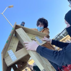 Food Bank Service Project for Demonstration Garden - February 2021