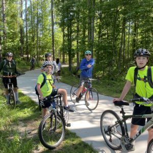 Cycling Merit Badge - 25 mile ride - Abbotts Creek and Neuse Greenways - May 2021